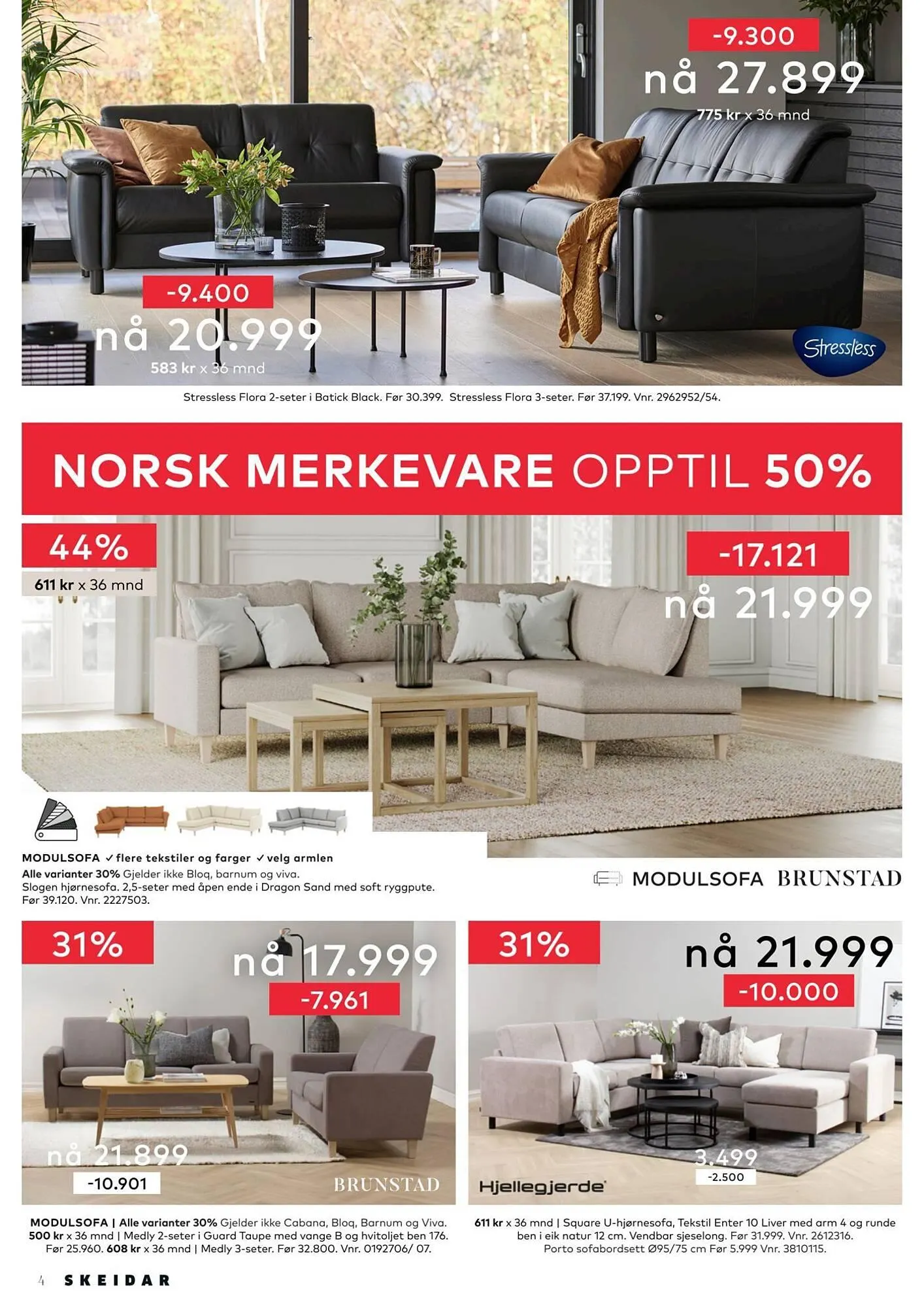 Skeidar kundeavis fra 3. november til 9. november 2025 - kundeavisside 4