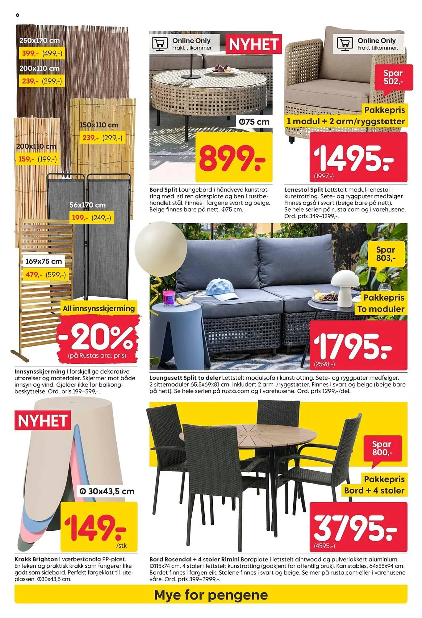 Rusta kundeavis fra 13. april til 19. april 2026 - kundeavisside 6