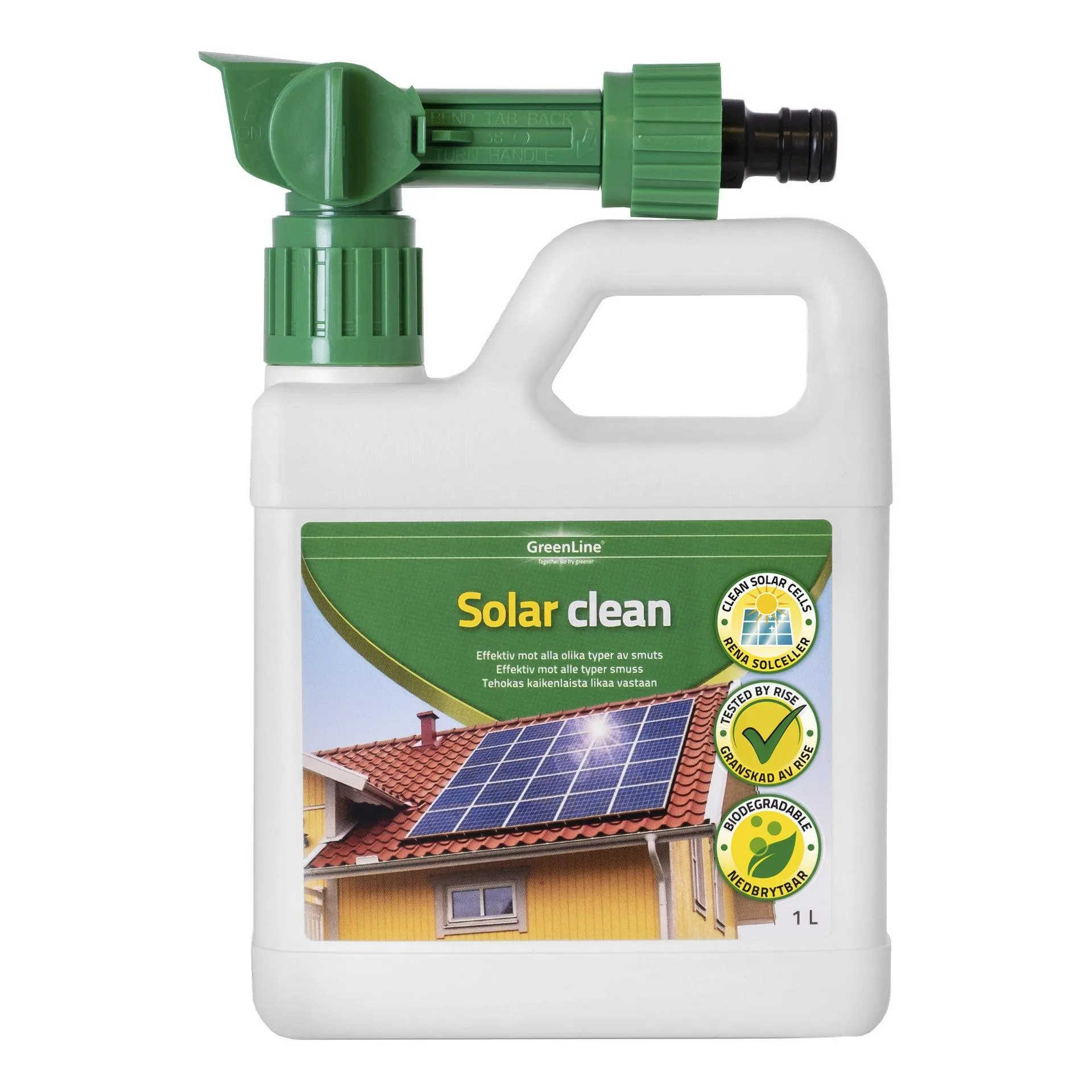 Rensing av solceller 1 l