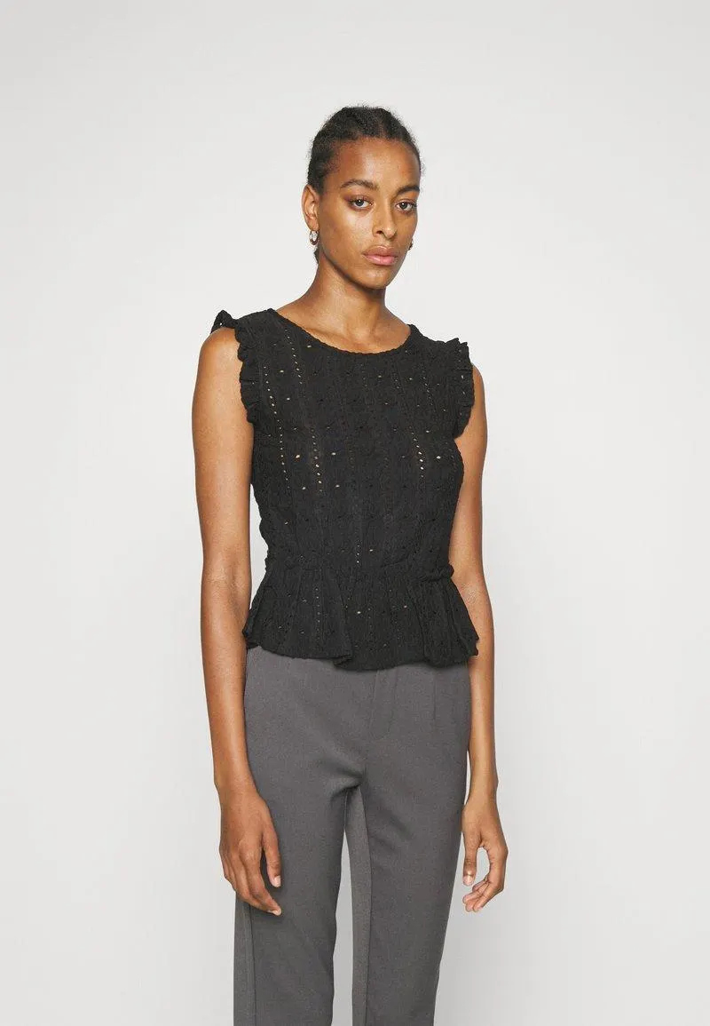 FRILL LACE TOP - Topper