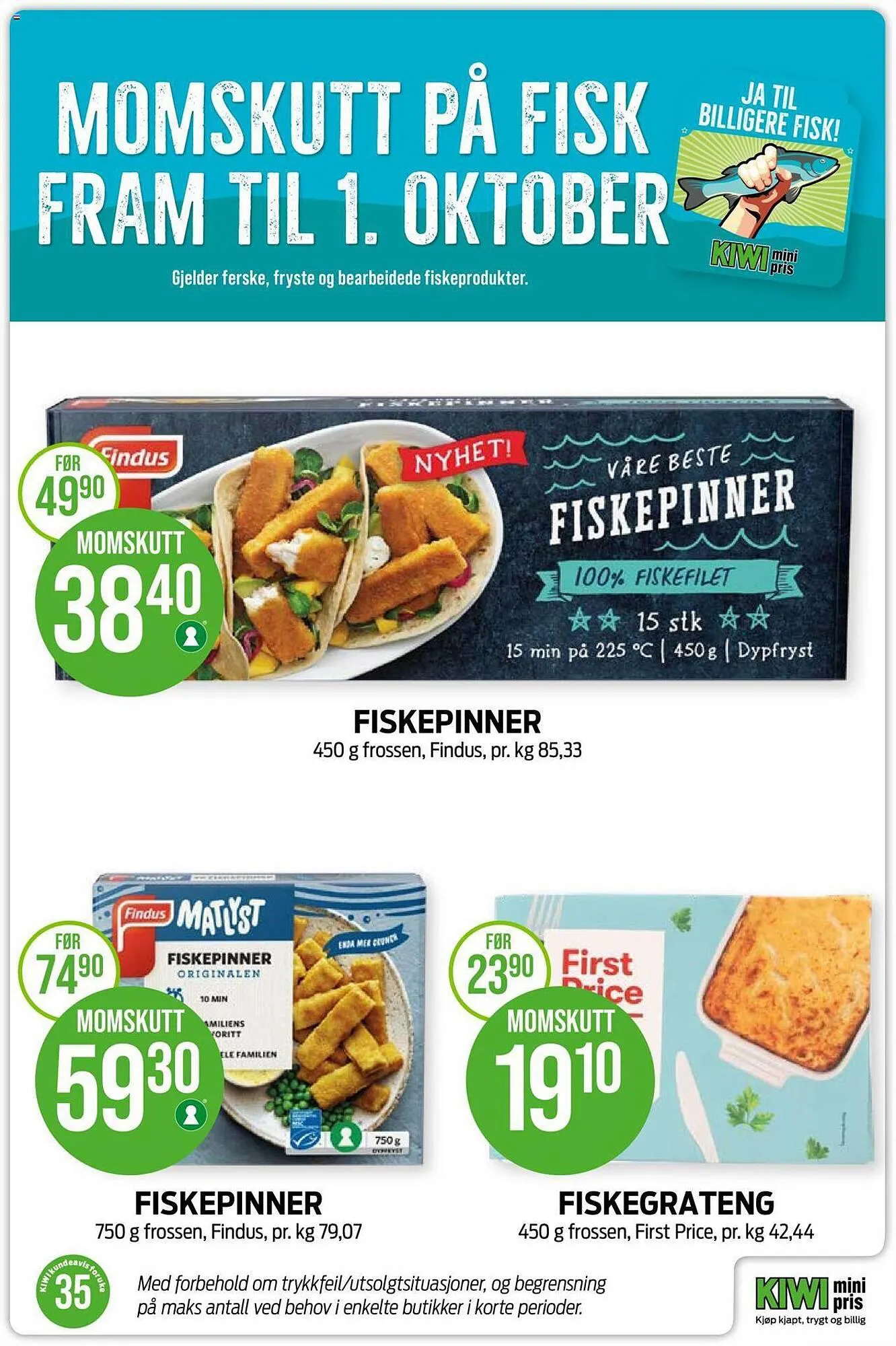 Kiwi Kundeavis fra 21. august til 1. oktober 2023 - kundeavisside 9