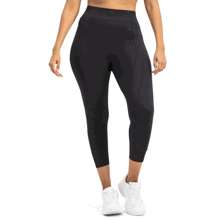 Evoknit 7/8 High-Waist Tight, treningstights, dame, Svart