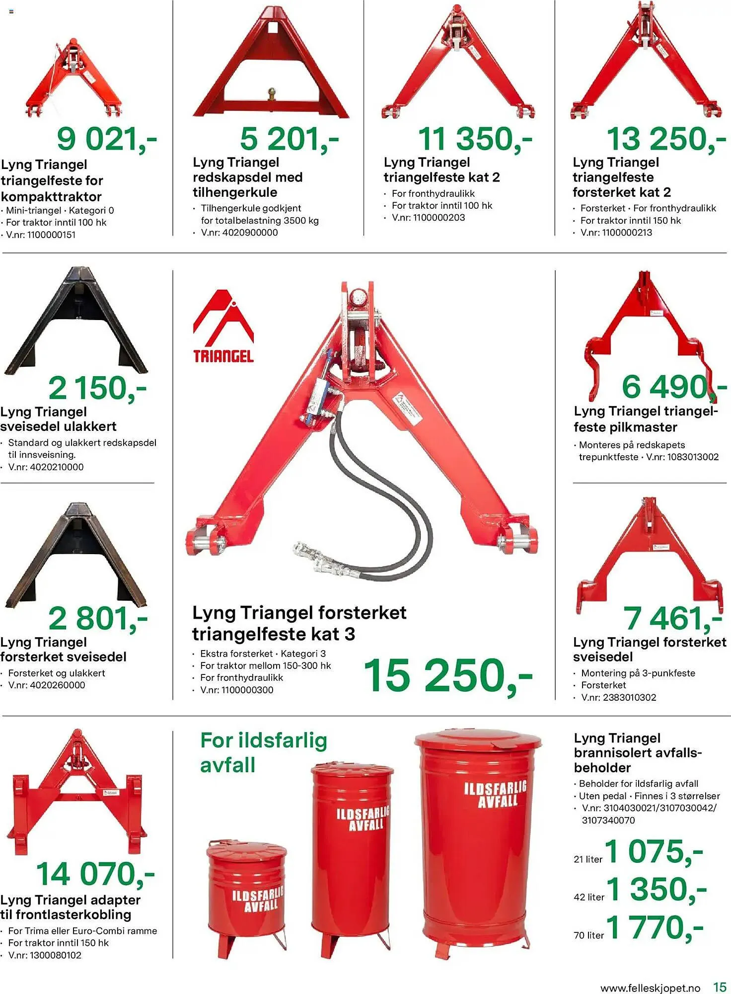 Felleskjøpet kundeavis fra 22. april til 3. januar 2027 - kundeavisside 15