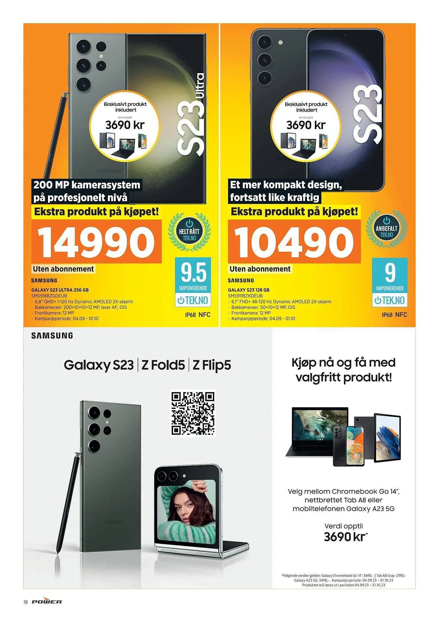 POWER Kundeavis fra 10. september til 17. september 2023 - kundeavisside 18