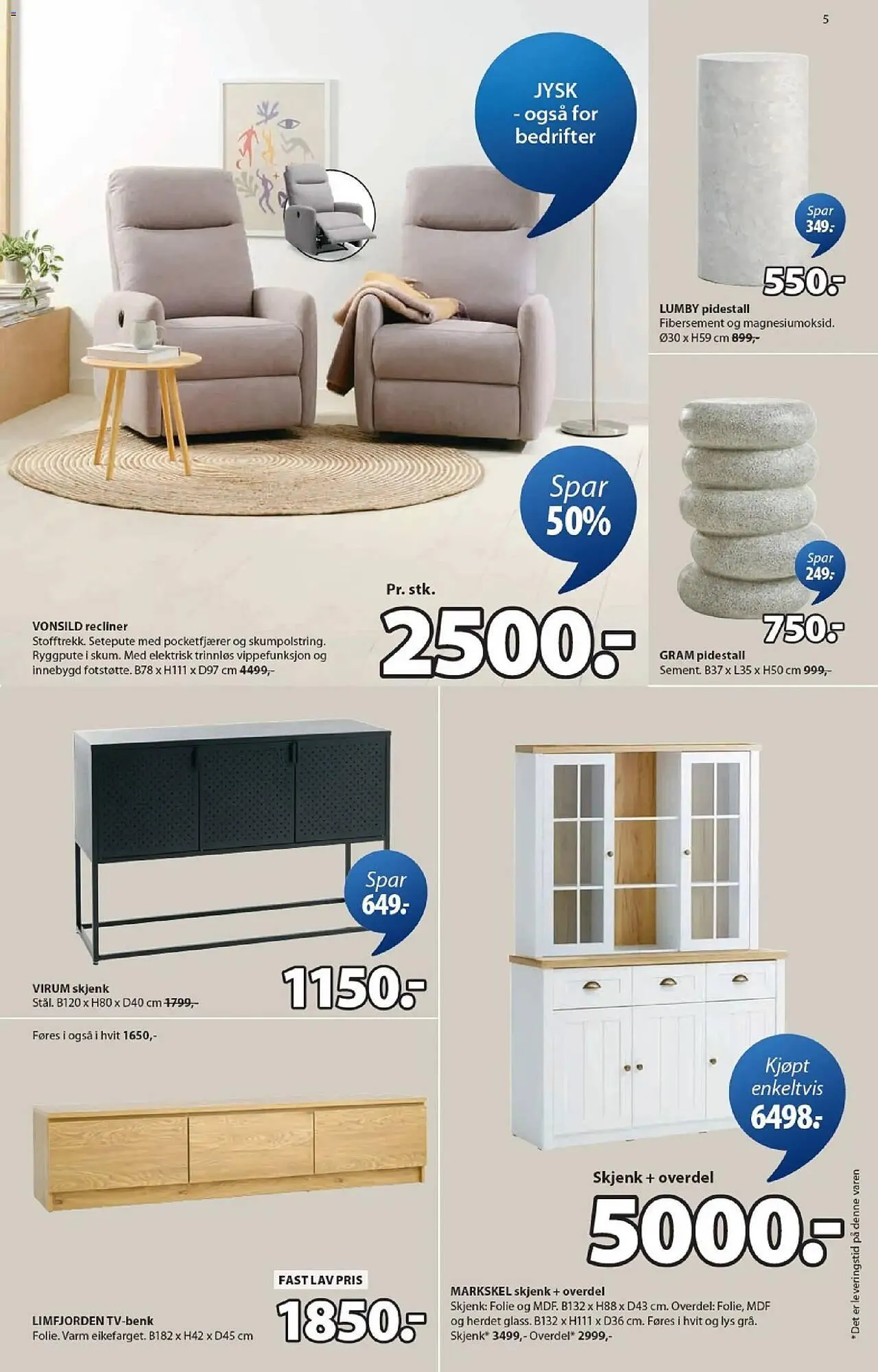JYSK kundeavis fra 9. februar til 21. februar 2026 - kundeavisside 5