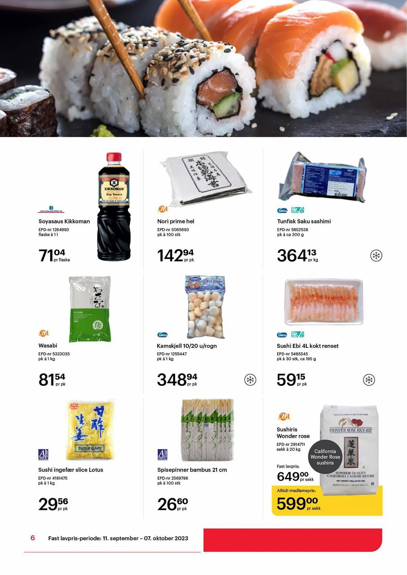 Storcash Kundeavis fra 11. september til 7. oktober 2023 - kundeavisside 6