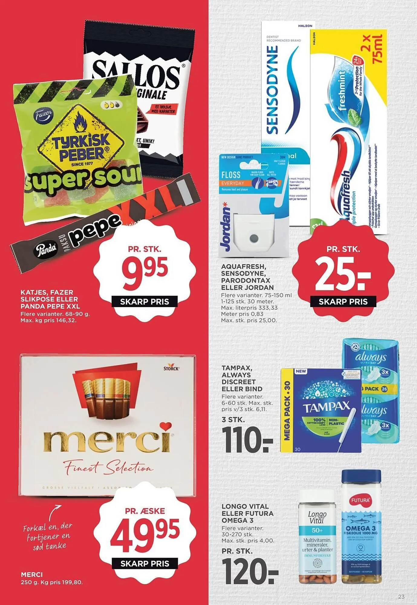 Meny kundeavis fra 20. februar til 26. februar 2026 - kundeavisside 31