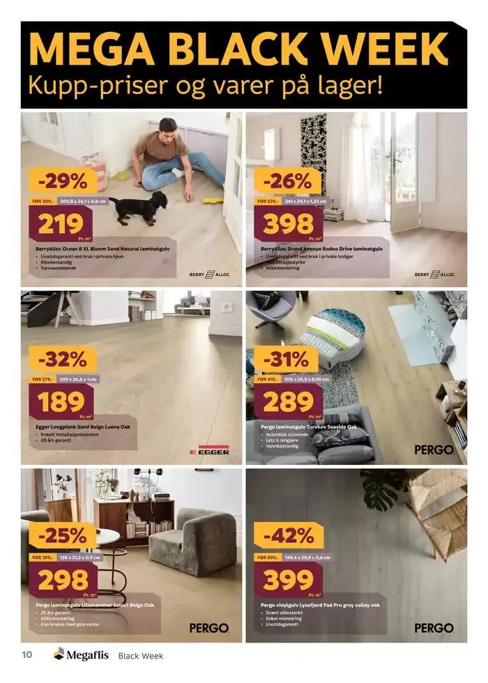 Megaflis Kundeavis fra 19. november til 3. desember 2024 - kundeavisside 10