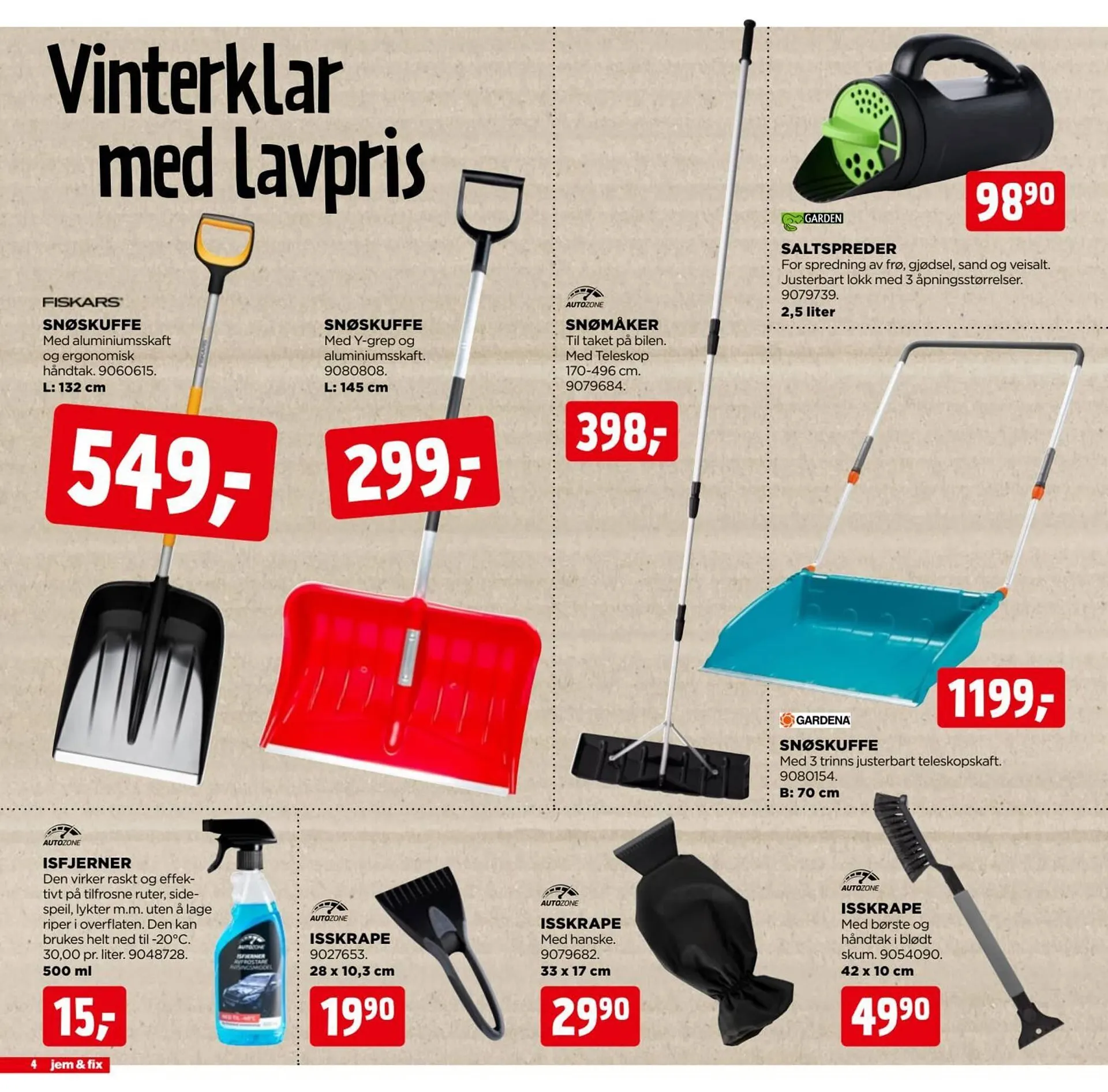 Jem & fix kundeavis fra 2. november til 8. november 2025 - kundeavisside 4