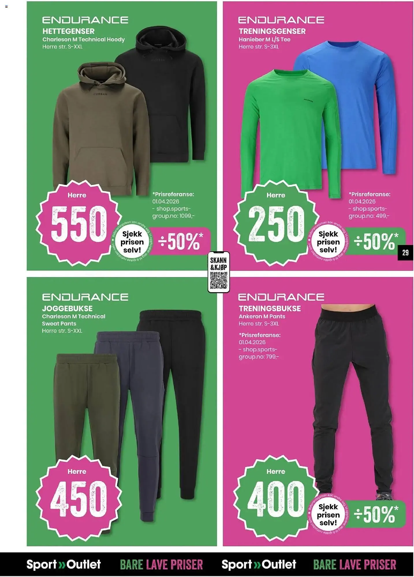 Sport Outlet kundeavis fra 21. april til 26. april 2026 - kundeavisside 29