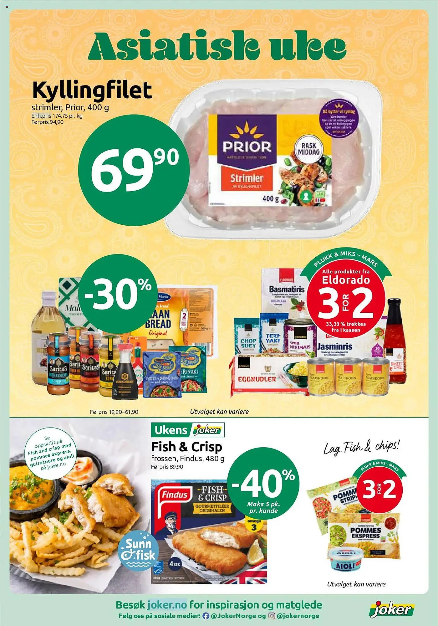 Joker kundeavis fra 17. mars til 21. mars 2026 - kundeavisside 6