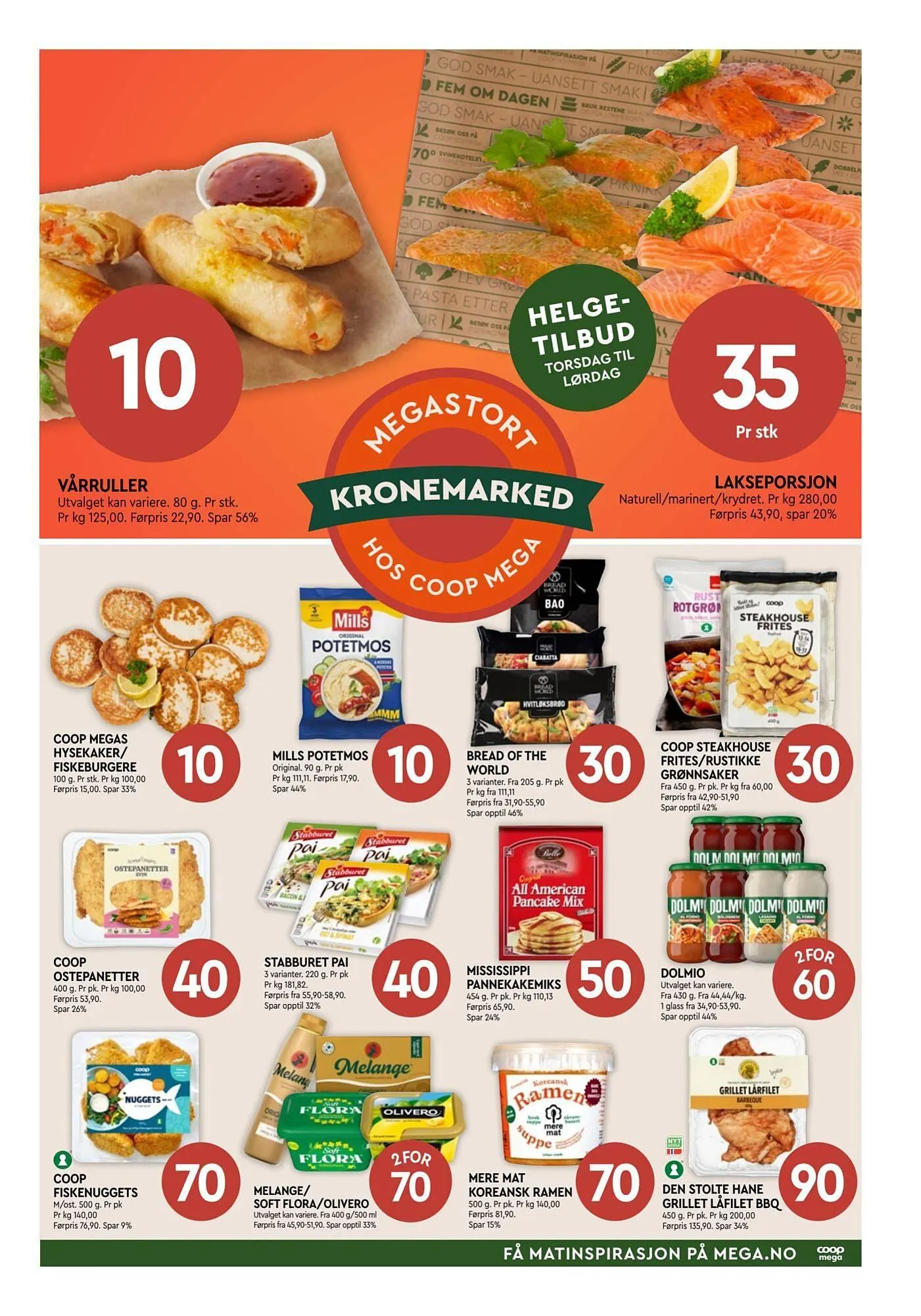 Coop Mega kundeavis fra 20. oktober til 25. oktober 2025 - kundeavisside 3