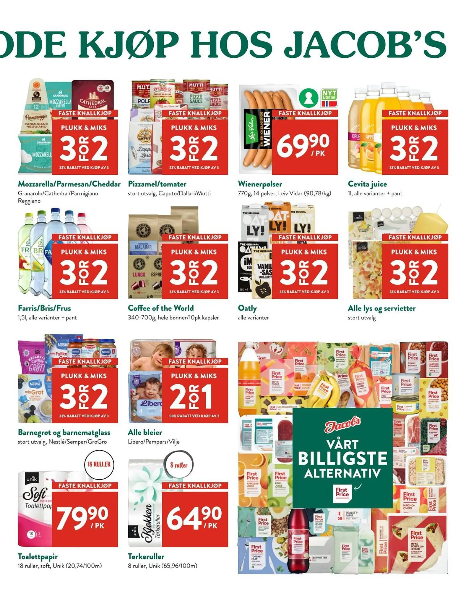 Jacobs kundeavis fra 23. mars til 4. april 2026 - kundeavisside 9