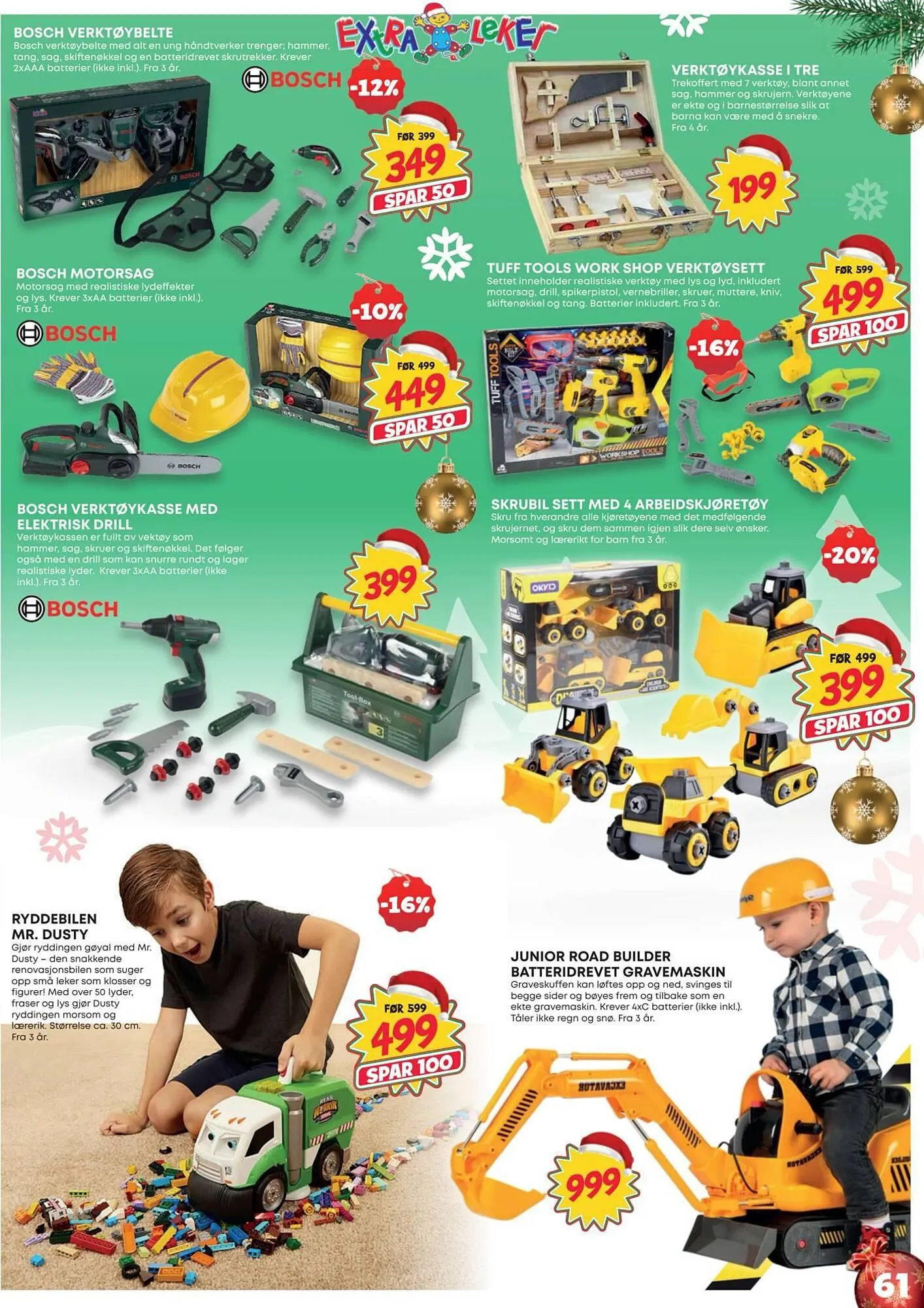 Extra Leker kundeavis fra 12. november til 24. desember 2025 - kundeavisside 61
