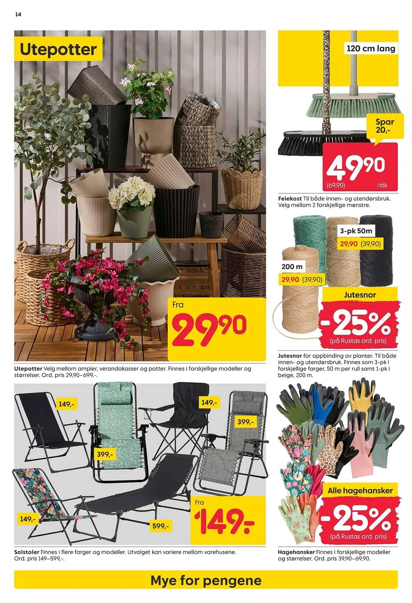 Rusta kundeavis fra 13. april til 19. april 2026 - kundeavisside 14