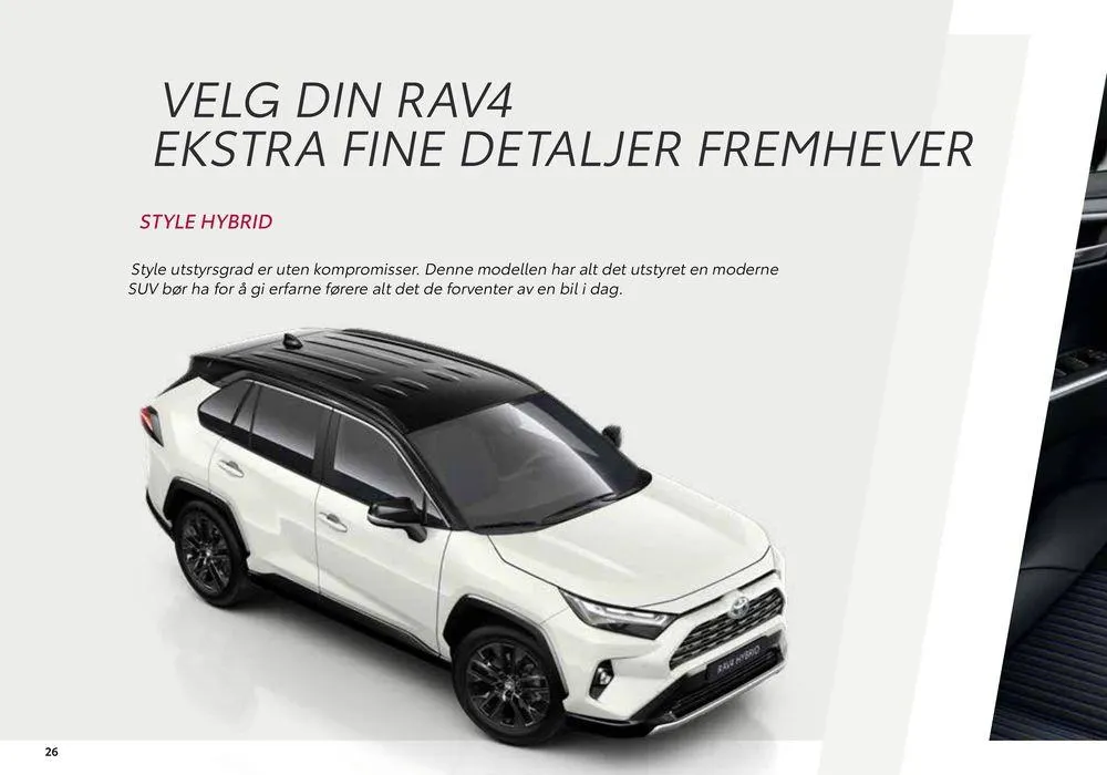 RAV4 Hybrid Kundeavis fra 14. august til 14. august 2025 - kundeavisside 26