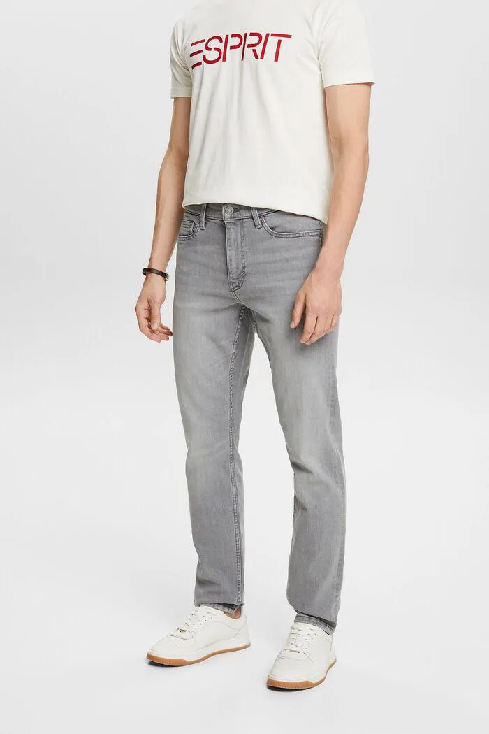 Mid-Rise Slim Jeans