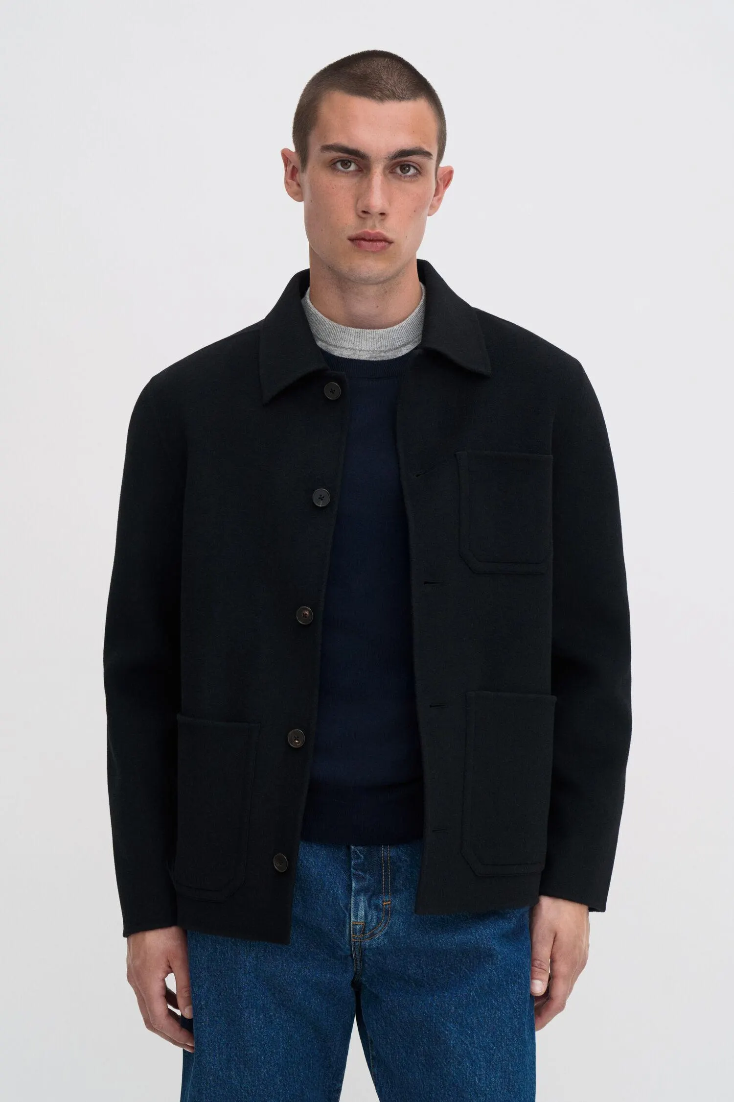 Doublé Wool Work Jacket