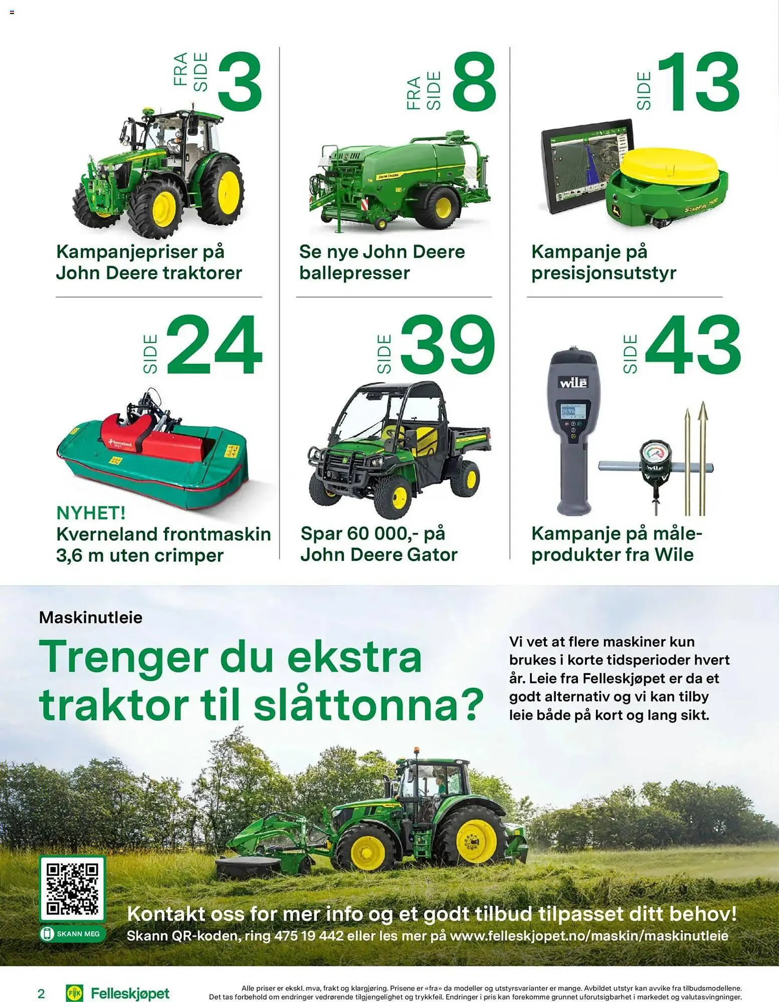 Felleskjøpet kundeavis fra 15. april til 3. januar 2027 - kundeavisside 2