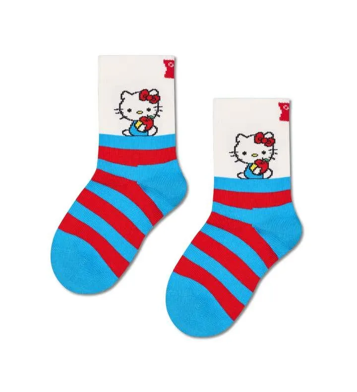 Kids Hello Kitty Stripes Sock