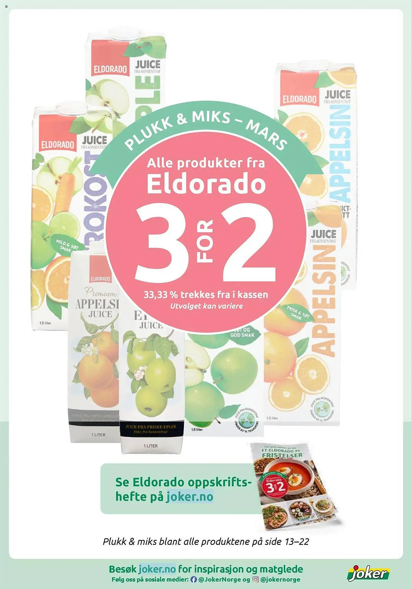 Joker kundeavis fra 17. mars til 21. mars 2026 - kundeavisside 22