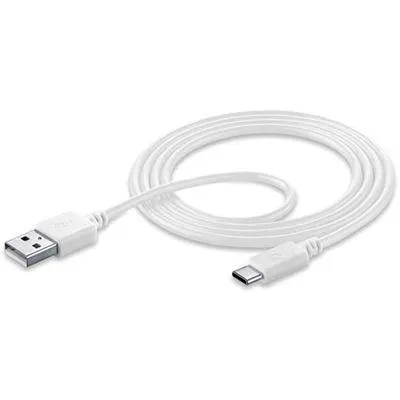 CL Datakabel Usb Type A - C Hvit