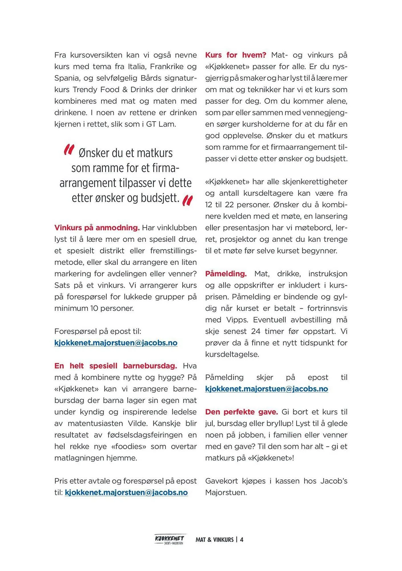 Jacobs kundeavis fra 1. januar til 31. mars 2026 - kundeavisside 4