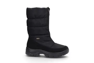 Varm vinterboots med vendbare pigger