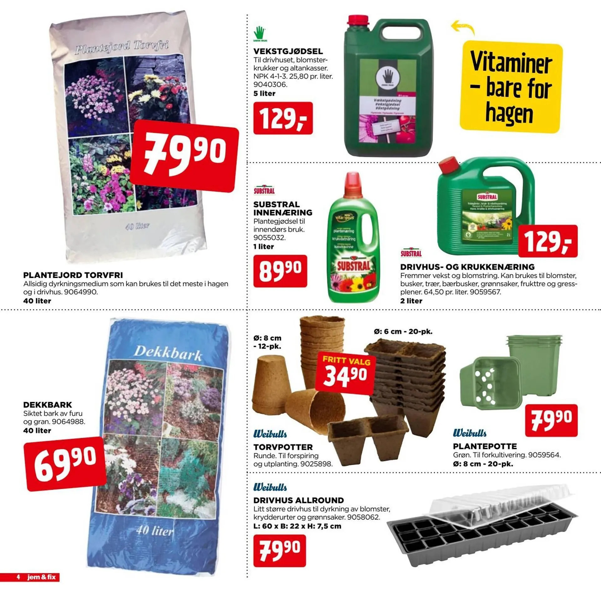 Jem & fix kundeavis fra 15. mars til 22. mars 2026 - kundeavisside 4