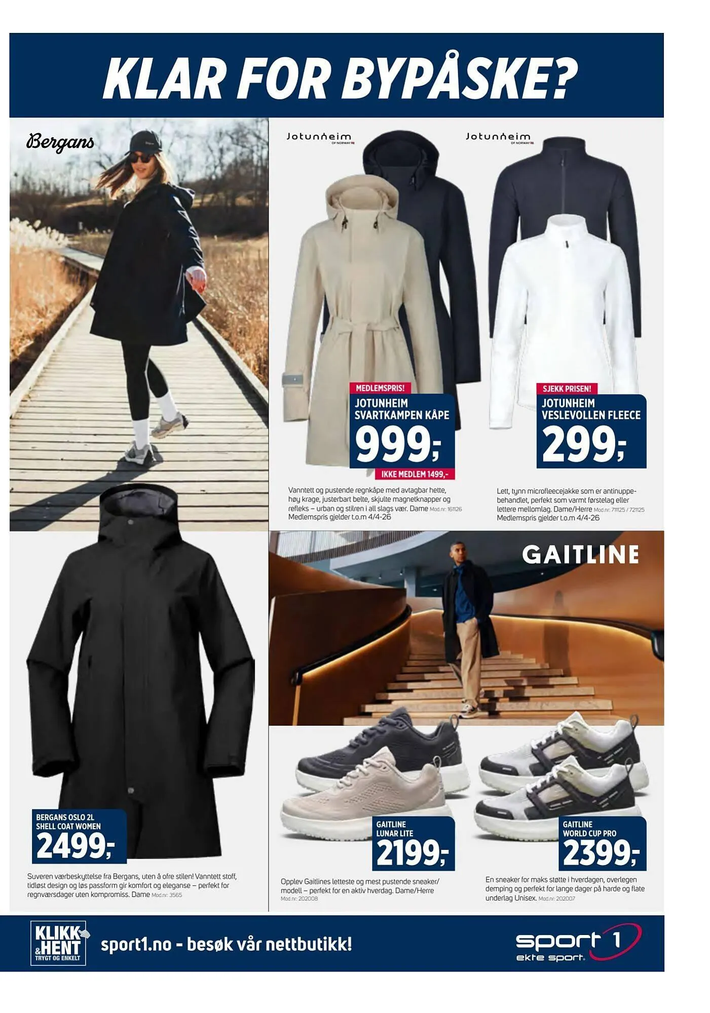 Sport 1 kundeavis fra 15. mars til 5. april 2026 - kundeavisside 5