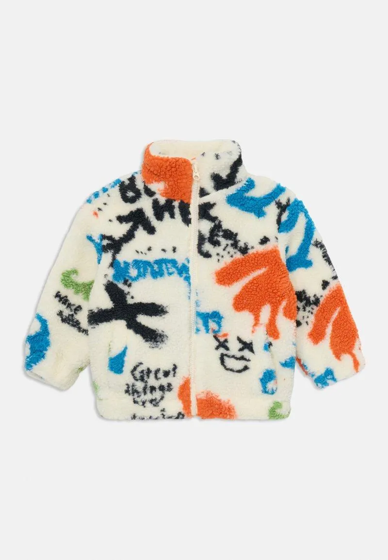 FLEECE JACKET UNISEX - Fleecejakke - beige/multi coloured