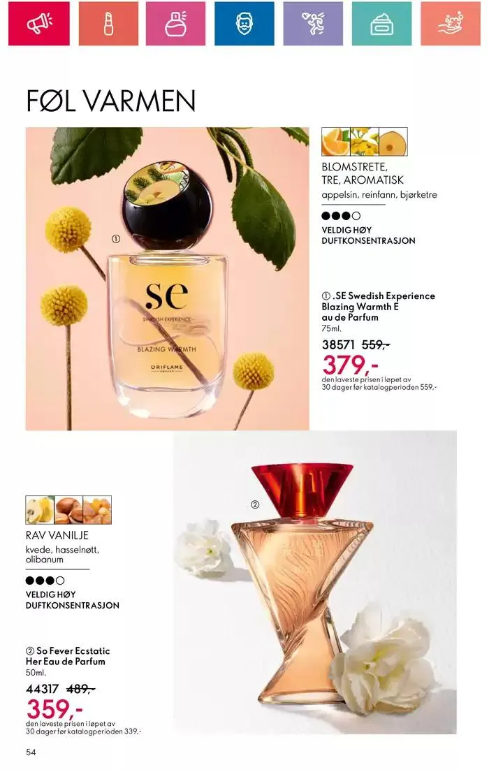 ORIFLAME Kundeavis fra 26. oktober til 9. november 2024 - kundeavisside 54