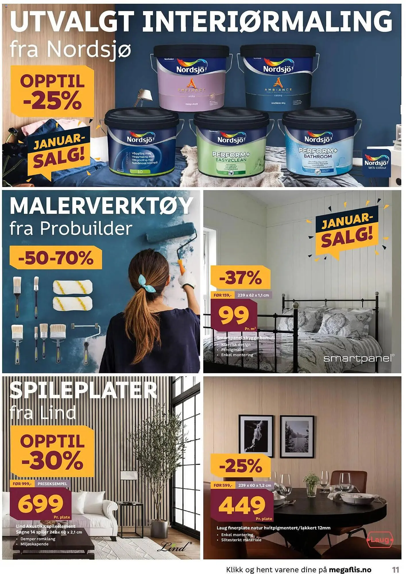 Megaflis kundeavis fra 12. januar til 18. januar 2026 - kundeavisside 11