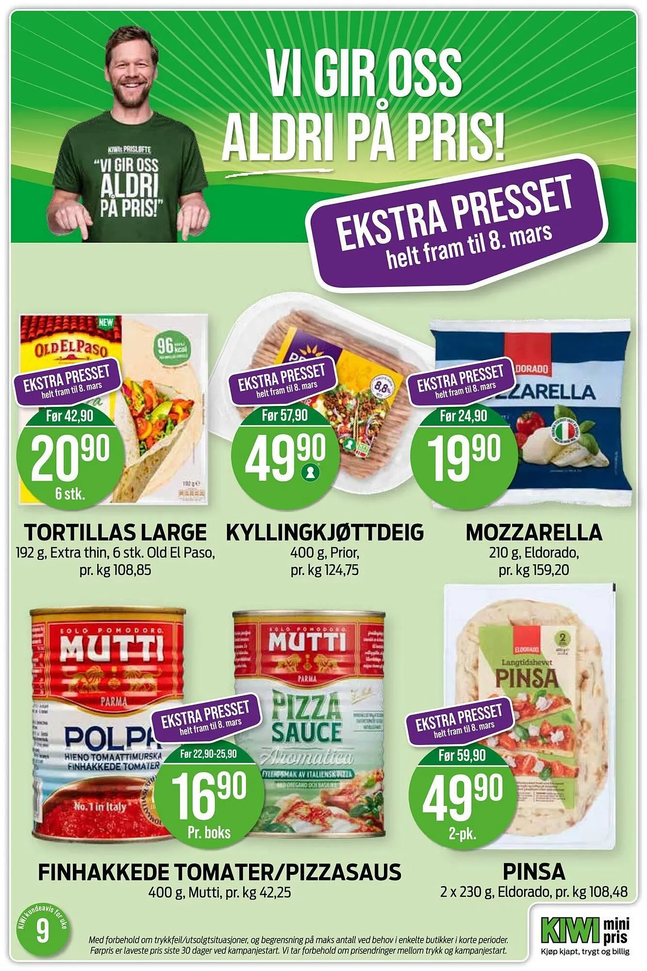 Kiwi kundeavis fra 23. februar til 2. mars 2026 - kundeavisside 4