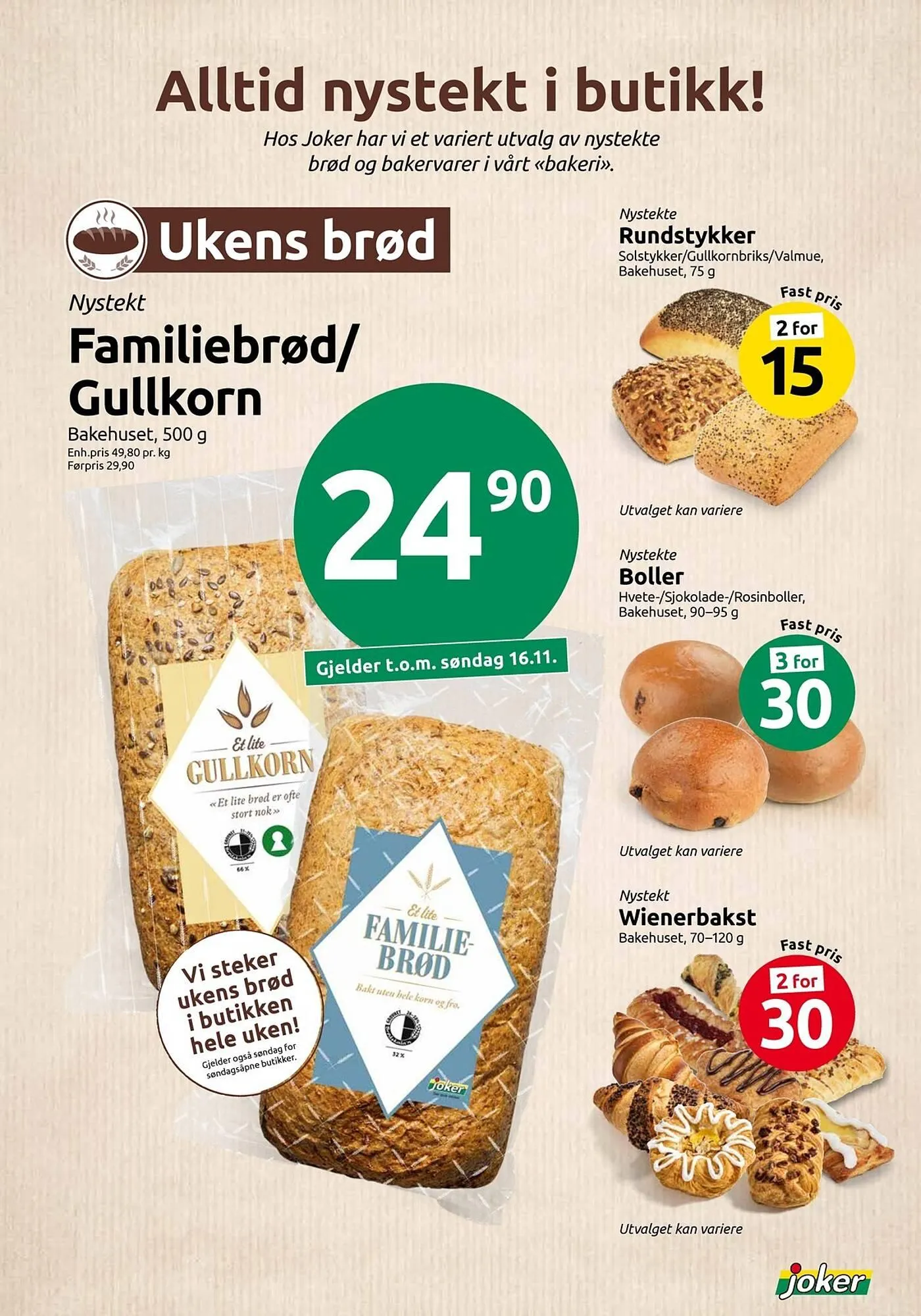 Joker kundeavis fra 4. november til 8. november 2025 - kundeavisside 16