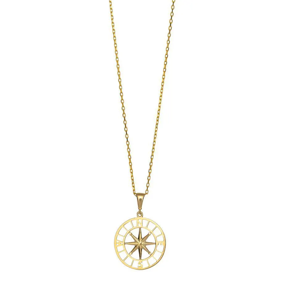 BERTIL Halssmykke 375 Gult Gull