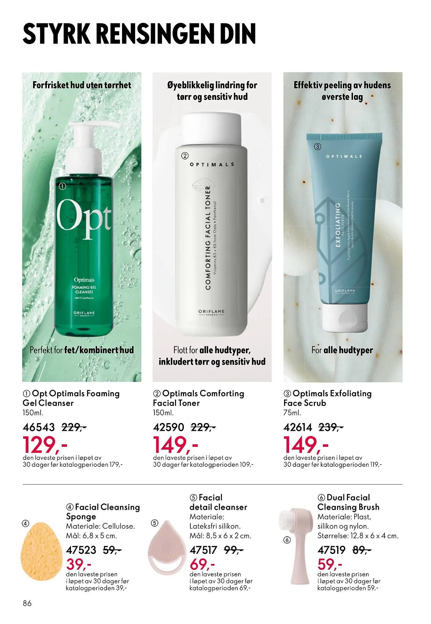 Oriflame katalog fra 8. oktober til 28. oktober 2025 - kundeavisside 86
