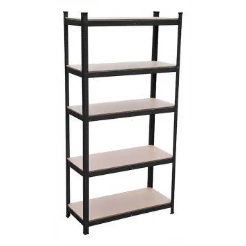 LAGERHYLLE 5 PLATER 180X90X40CM 175KG SVART