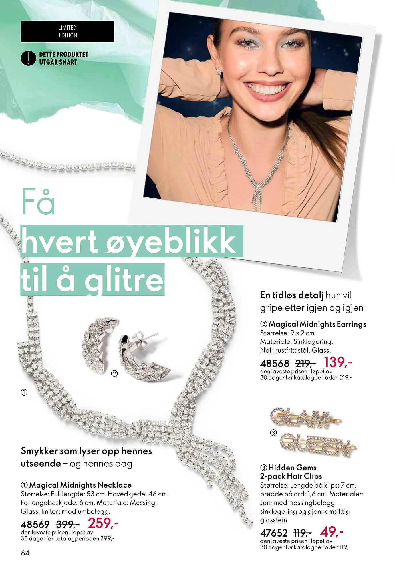 Oriflame katalog fra 18. februar til 10. mars 2026 - kundeavisside 64