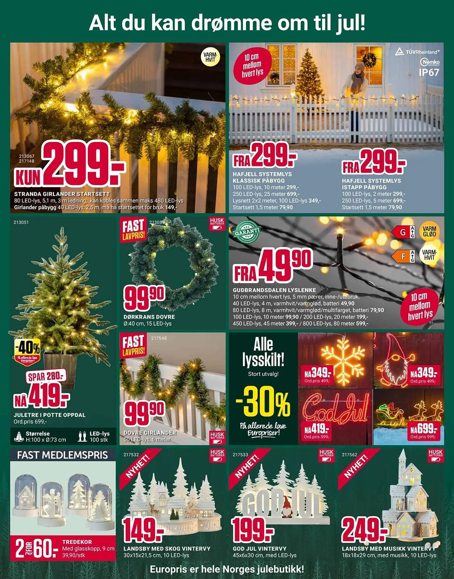 Europris kundeavis fra 1. desember til 7. desember 2025 - kundeavisside 11