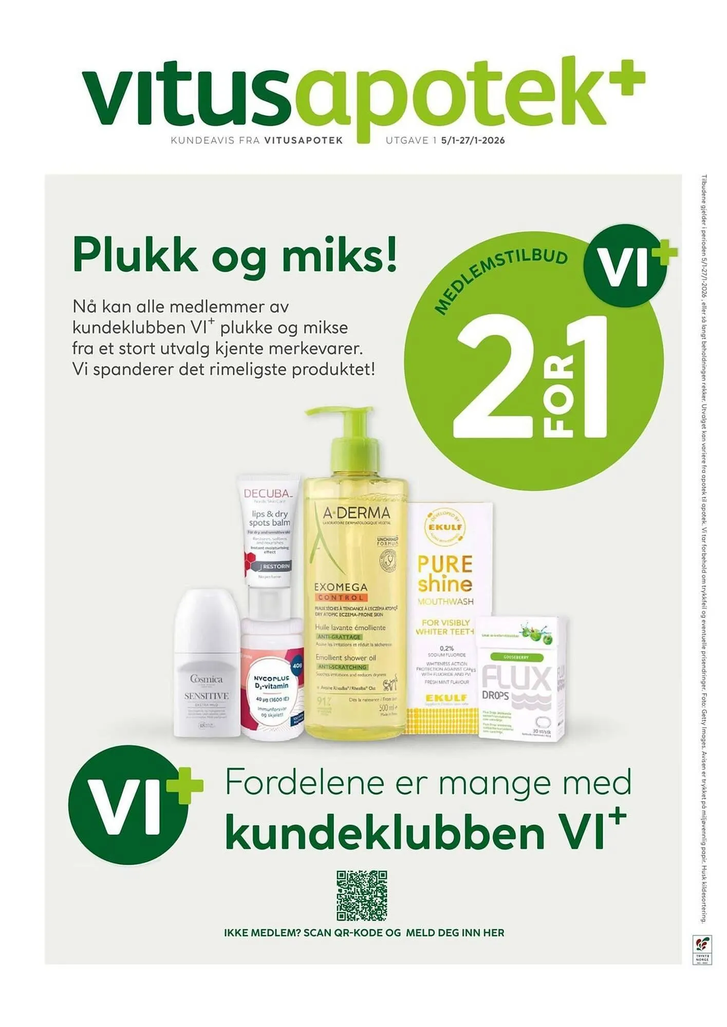 Vitusapotek kundeavis fra 5. januar til 27. januar 2026 - kundeavisside 8