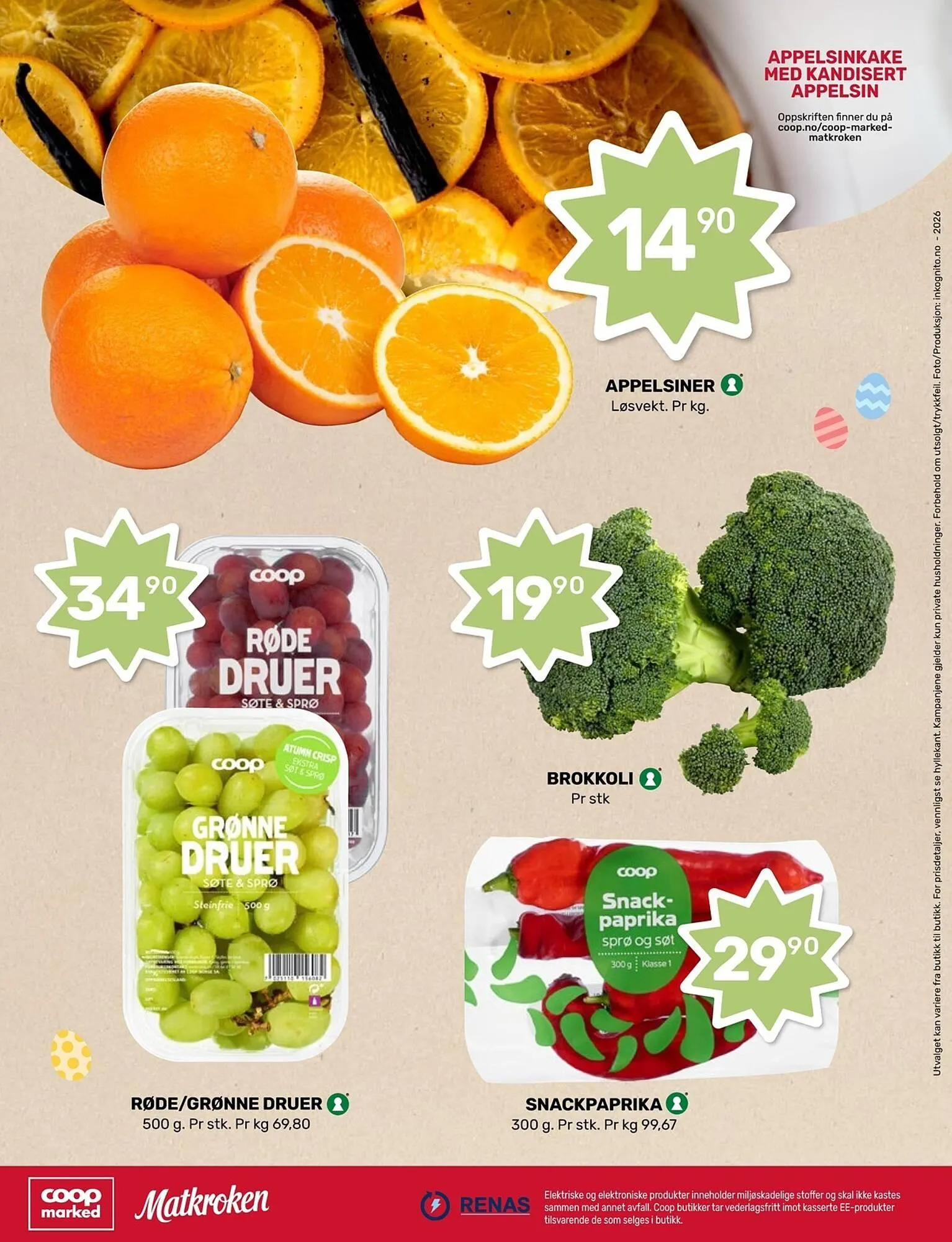 Coop Marked kundeavis fra 23. mars til 5. april 2026 - kundeavisside 8