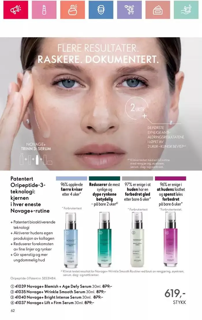 ORIFLAME Kundeavis fra 5. januar til 12. januar 2025 - kundeavisside 62