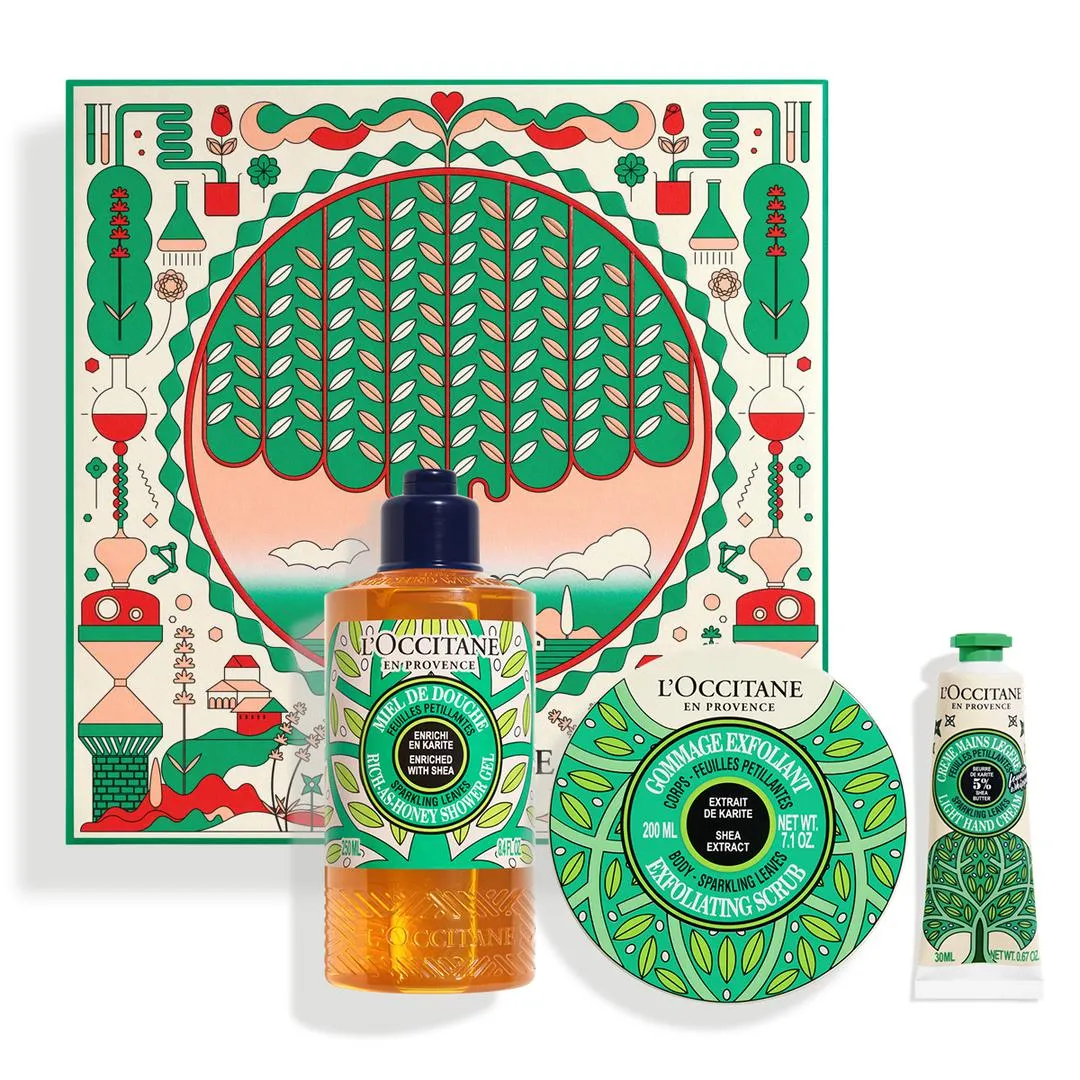 Shea Sparkling Leaves Limited Edition Gift