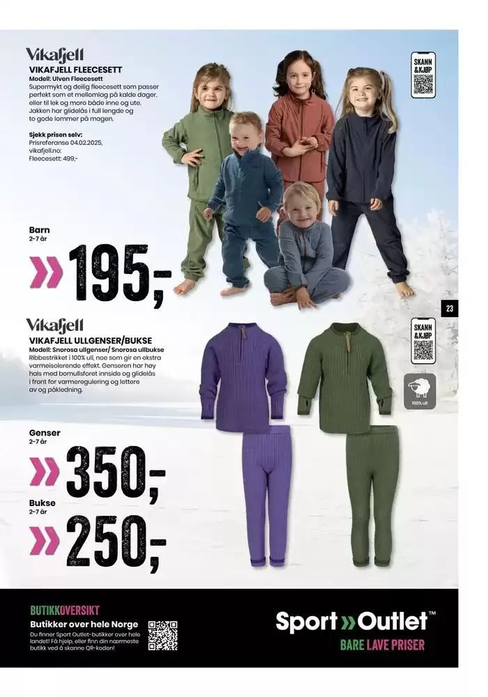 Folder Sport Outlet fra 21. februar til 7. mars 2025 - kundeavisside 23