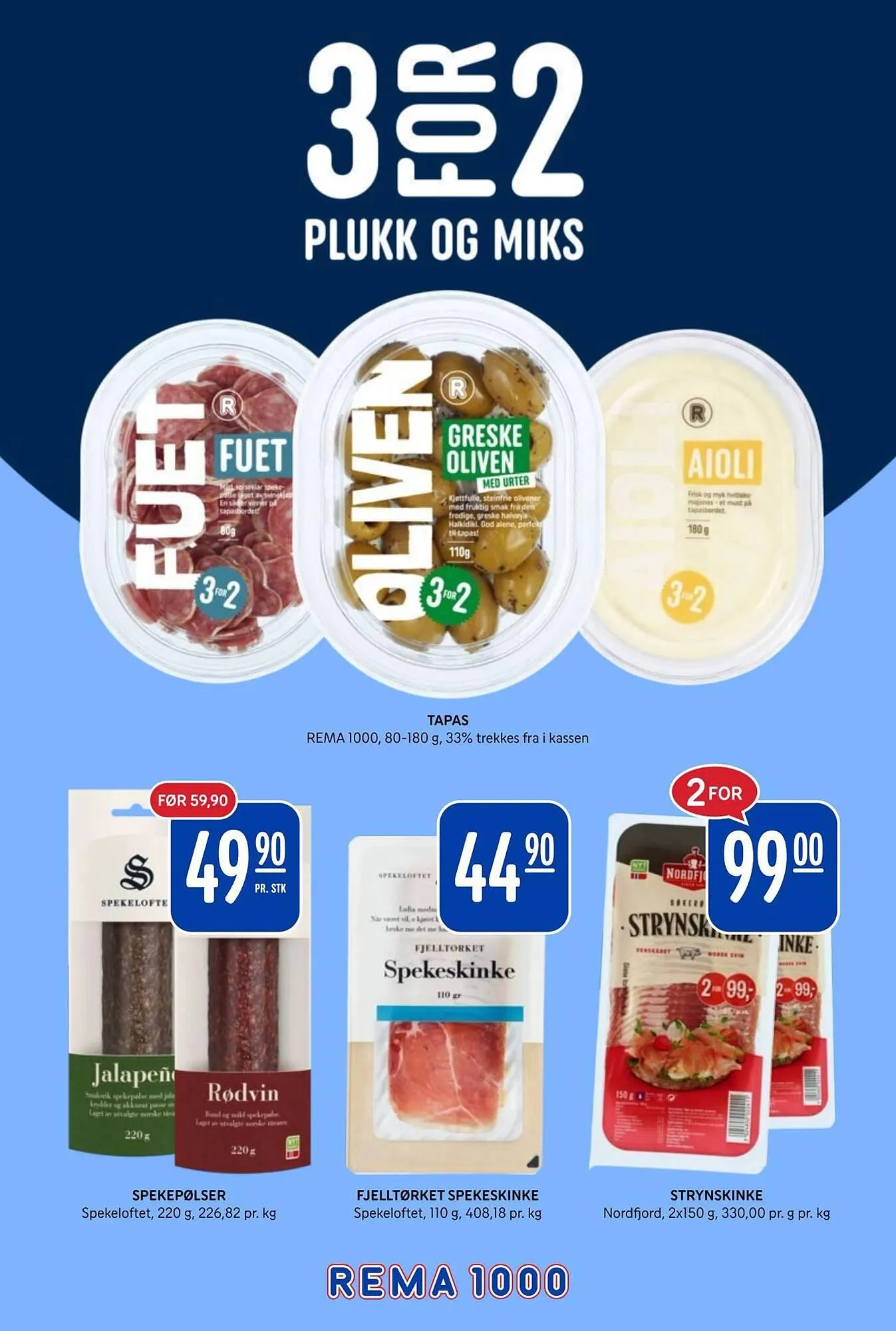 Rema 1000 kundeavis fra 1. mars til 15. mars 2026 - kundeavisside 26