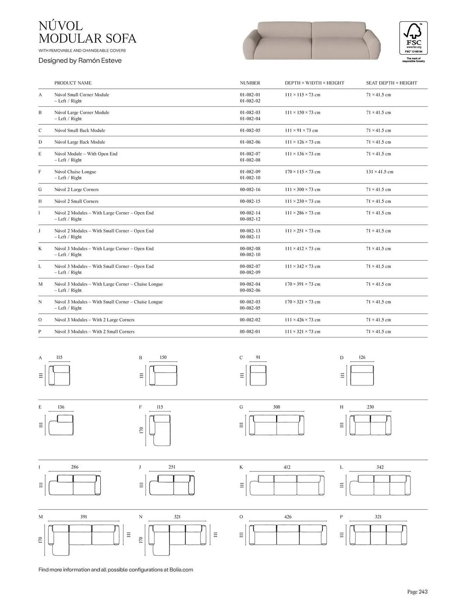 Bolia kundeavis fra 15. september til 31. desember 2025 - kundeavisside 245