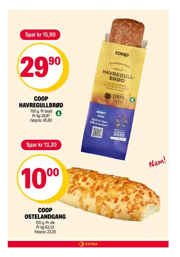 Rabatter og kampanjer fra 3. mars til 9. mars 2025 - kundeavisside 30