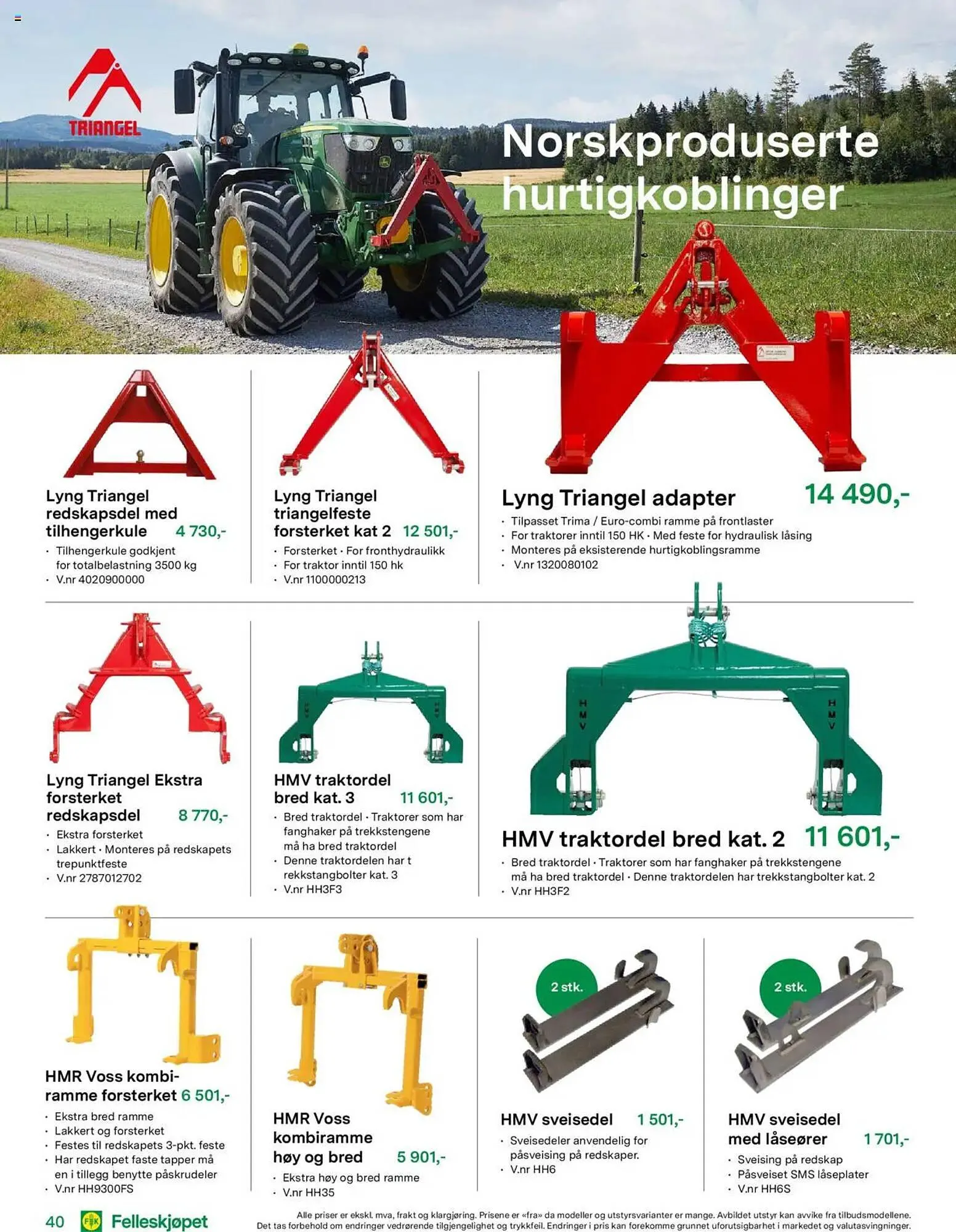 Felleskjøpet Kundeavis fra 9. mai til 31. desember 2025 - kundeavisside 40