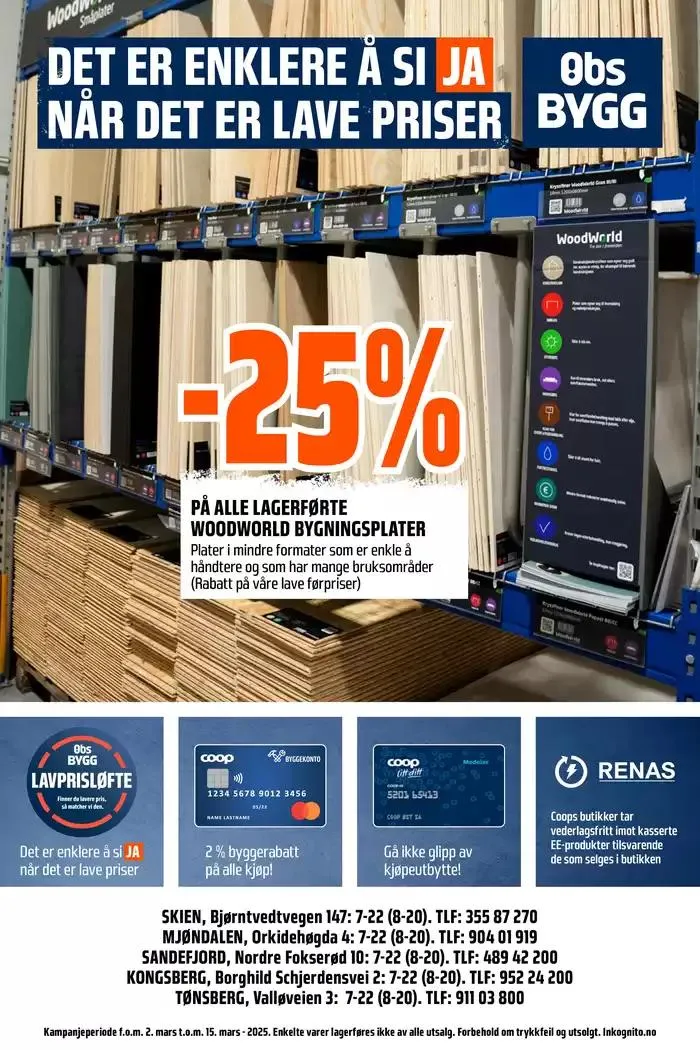 Aktuelle tilbud og kampanjer fra 4. mars til 18. mars 2025 - kundeavisside 19
